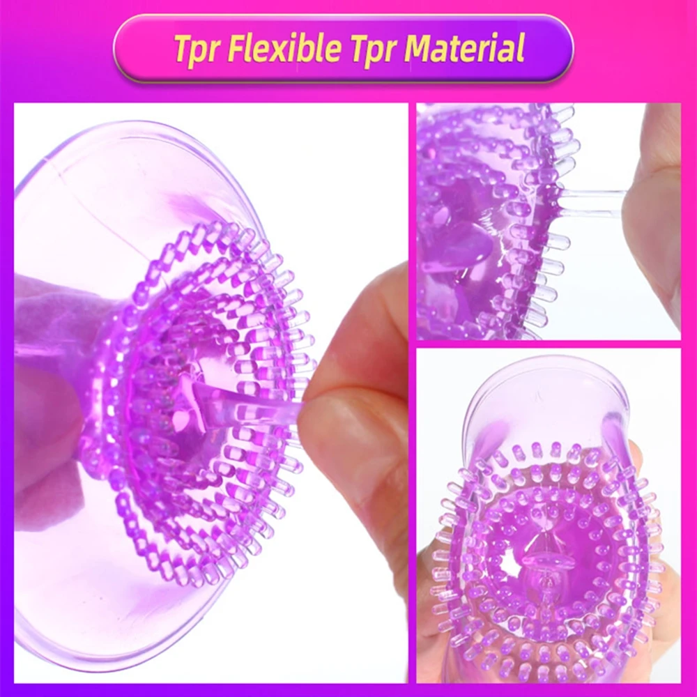 Присоска вибратор женская с 12 скоростями и электрическим насосом|Массажеры для