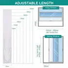 Новинка, пломба для оконного замка, тканевая пластина, крышка для кондиционера, мягкая перегородка, уплотнение для окон, для всех мобильных кондиционеров