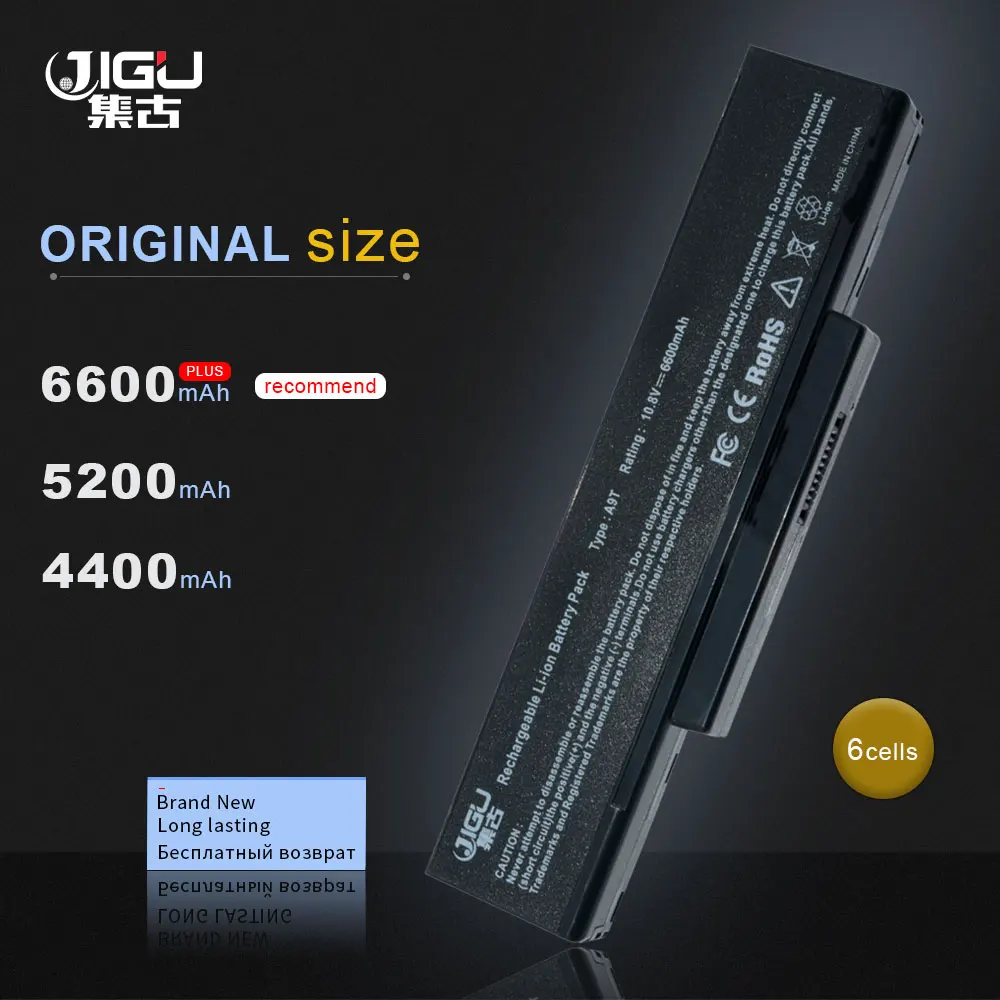 JIGU Laptop Battery A32 F3 90 NIA1B1000 NI11B1000 For Asus A9 F2 F2F F2J F3E F3F F3H F3J F3L F3P F3Q F3T F3U F3SA|laptop battery|laptop battery for