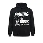 Мужские толстовки в стиле Харадзюку, свисающие свитера, летающие, забавные, пивные рыбы, живая мечта, рыбалка, куртка, одежда