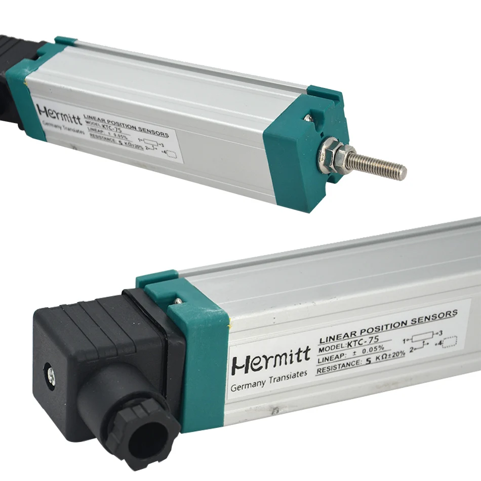 75mm/100MM/125MM Injection Molding Machine Electronic Ruler Rod Haitian Linear Displacement Sensor KTC LWH Universal Resistance |