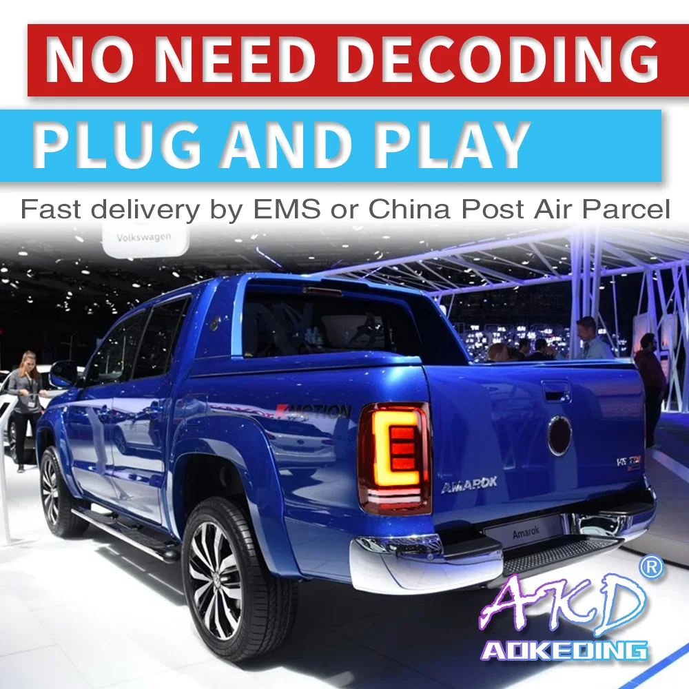 АКД автомобильного тюнинга задних фонарей задние фонари для Volkswagen VW AMAROK