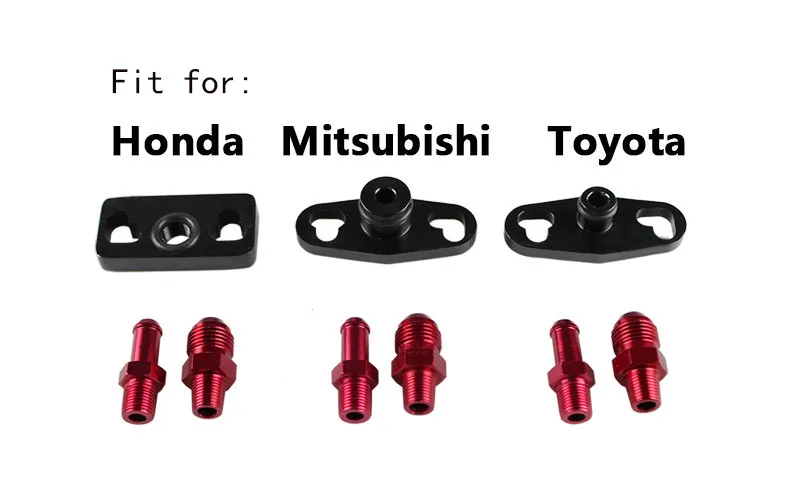 1 шт. автомобиль из алюминиевого сплава Turbo Топливная рампа доставки для