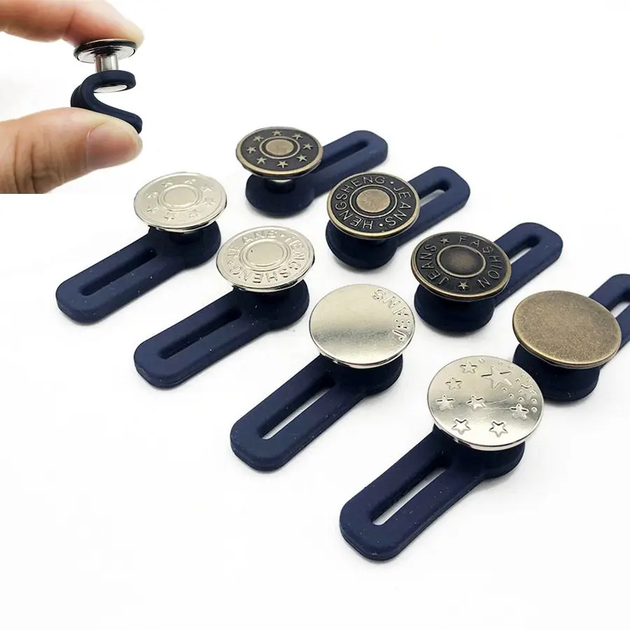 Металлические пуговицы инструмент для шитья джинсы брюки крючки 10 шт.