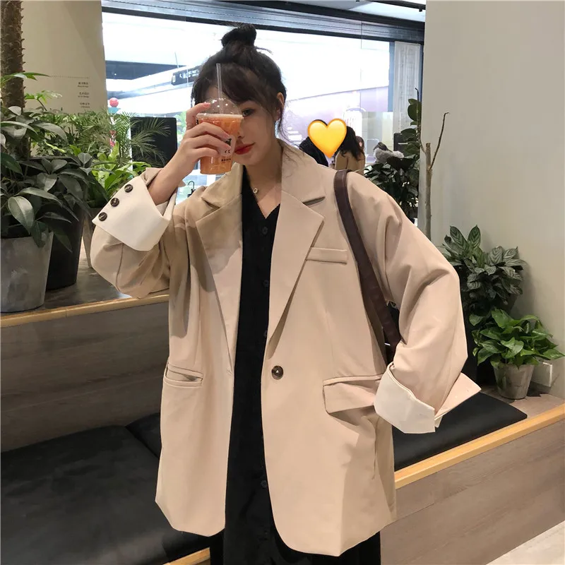 Винтажные женские блейзеры больших размеров, белый блейзер, Femme Chic Chaqueta Mujer Bleiser Feminino