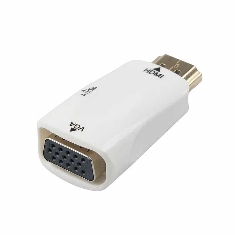 Адаптер Kebidu штырь гнездо с поддержкой HD 1080P HDTV HDMI совместимый к VGA преобразователю