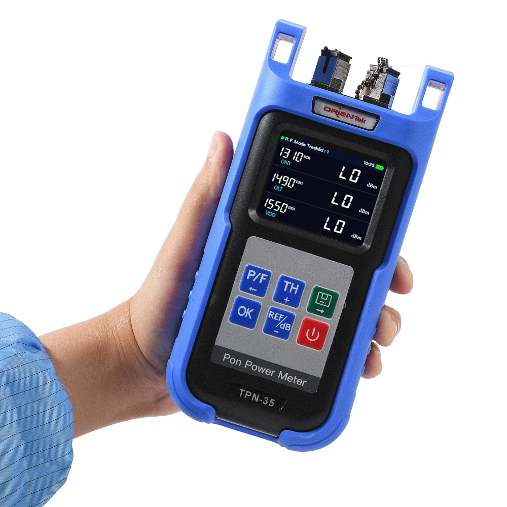 Orientek FTTH TPN-35 PON измеритель мощности-1310/1490 нм испытательное оборудование для