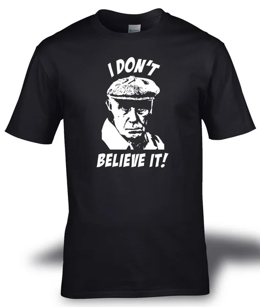 

I Dont Believe It One Foot in the Grave Mens T-Shirt Mens Round Neck Short Sleeves T-shirt Cotton Bottoming T Shir