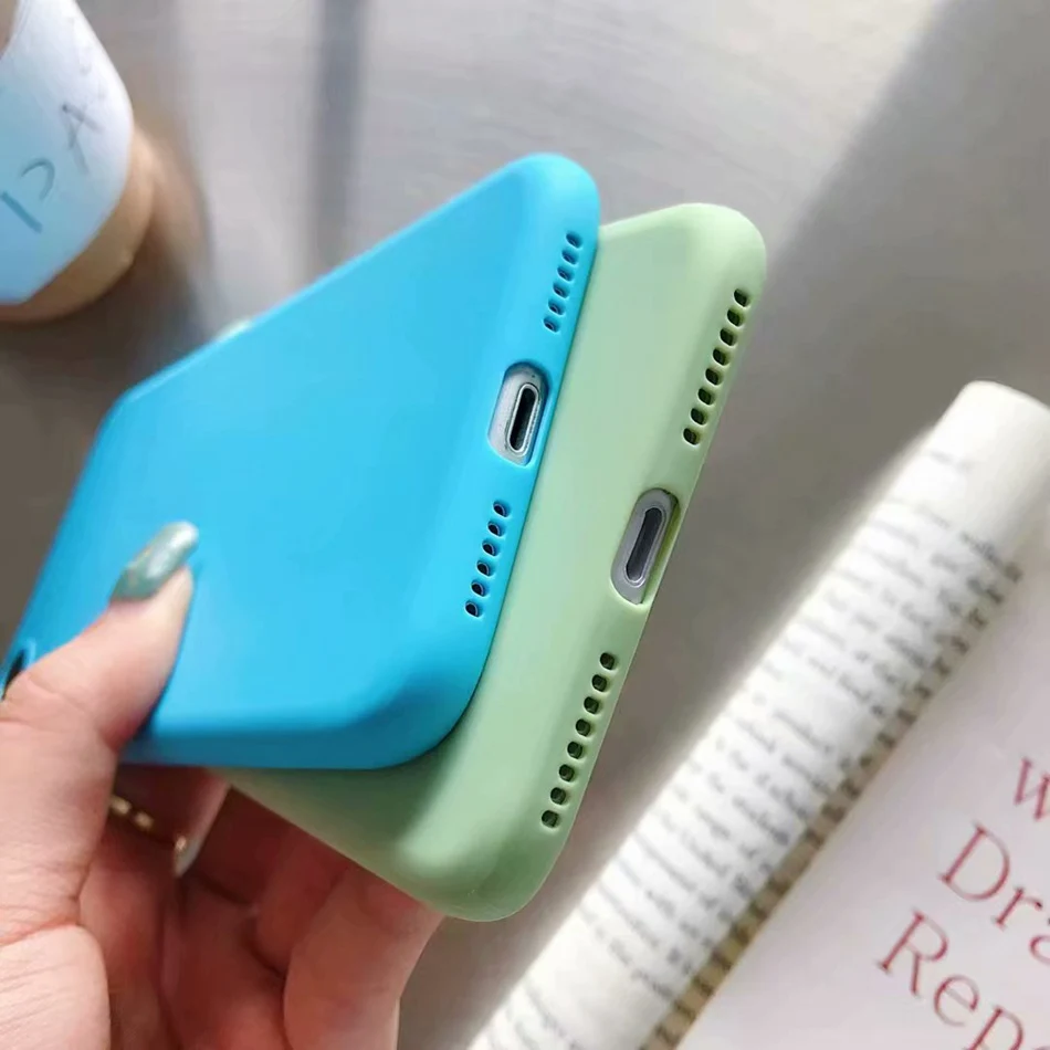 For iPhone XR 11 Pro 8 X XS Max 7 Plus Matte Candy Gel Case Ultra Slim Soft Silicone Cover 6 6s |