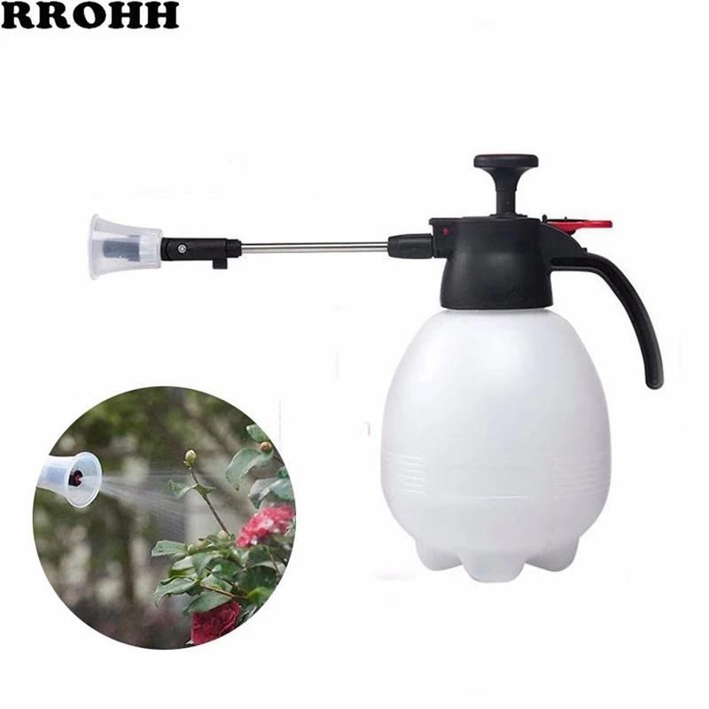 Ручной распылитель высокого давления Вращающаяся насадка 2 л насос для садового