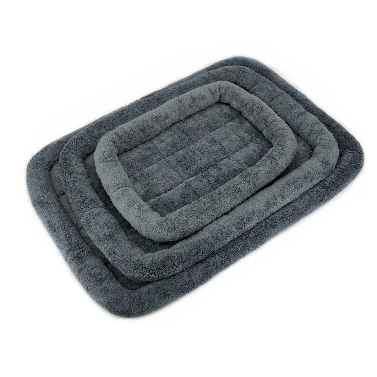 

Dog Bolster Bed Mat Washable Crate Mattress Non Slip Pet Mat Dog Cushion Sofa Soft Solid Fit Small Medium Big Dogs Cats S-Xxl