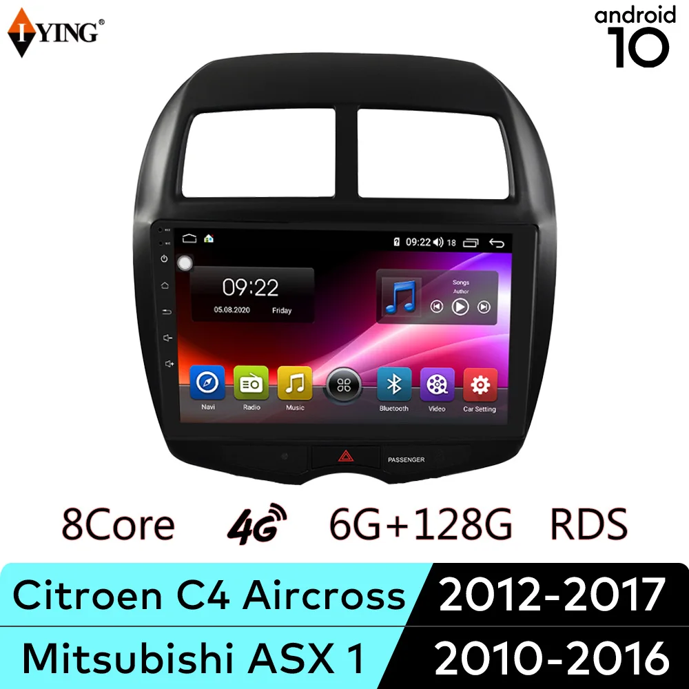 

Datong Android Auto Radio for Mitsubishi ASX 2010-2016 Multimedia Player Wireless Carplay Navigation GPS 10.1'' QLED Screen