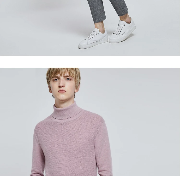 JackJones Мужской умный Повседневный свитер с длинными рукавами и высоким воротником 219324520