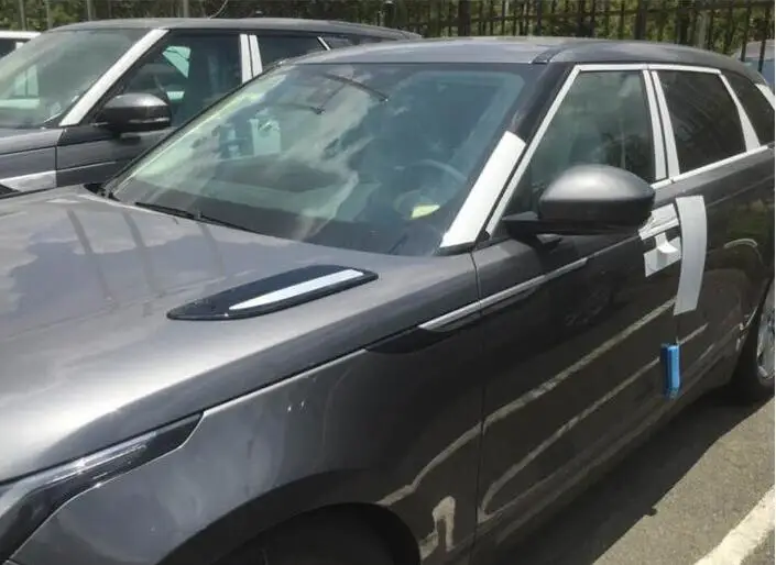 Для Land Rover Range Velar 2017 2018 автомобильные аксессуары ABS Хромированная вытяжка