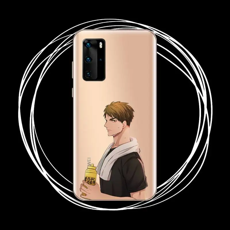 

Ushijima Wakatoshi Phone Case Transparent for Huawei P20 P30 P40 lite pro P smart 2019 honor 8x 10i