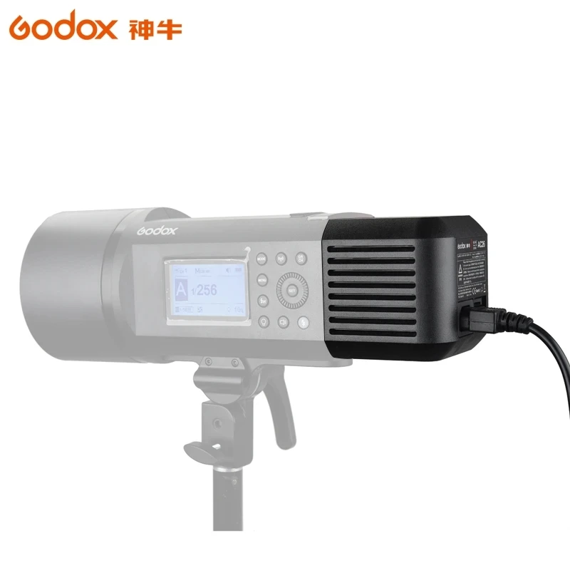 GODOX AC 26 адаптер питания с кабелем для Ad600b Ad600bm Ad600m Ad600 Ad600Pro Flashpoint XPLOR 600 Flash Strobe