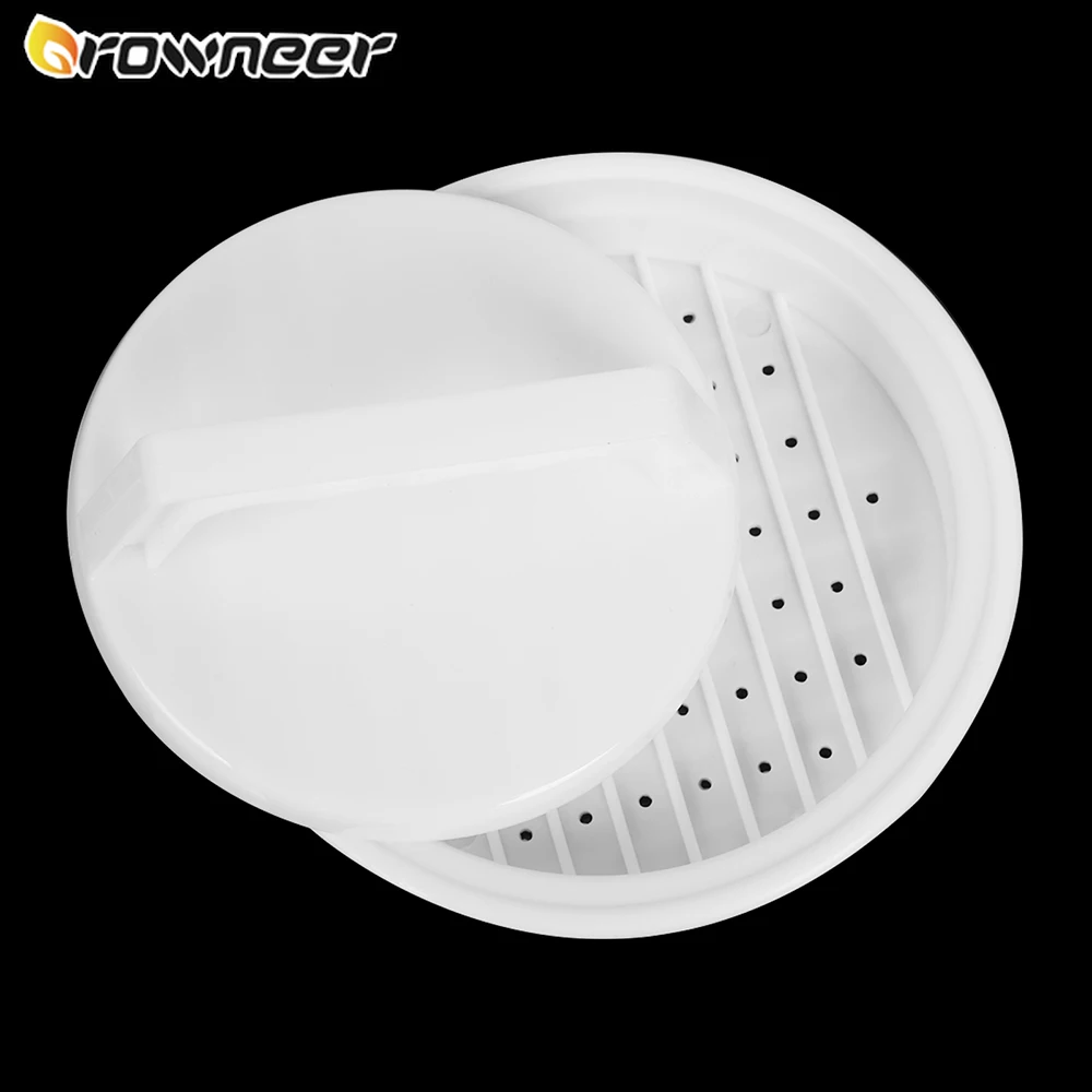 Съемный пресс 3 в 1 для гамбургеров мяса с антипригарным покрытием Круглый