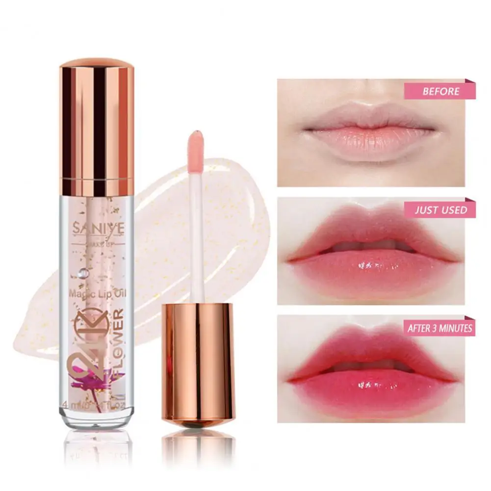 

Cosmetics 4ml Stylish Long-wearing Lipstick Lip Glaze Portable Liquid Lipstick Non-greasy Birthday Gift