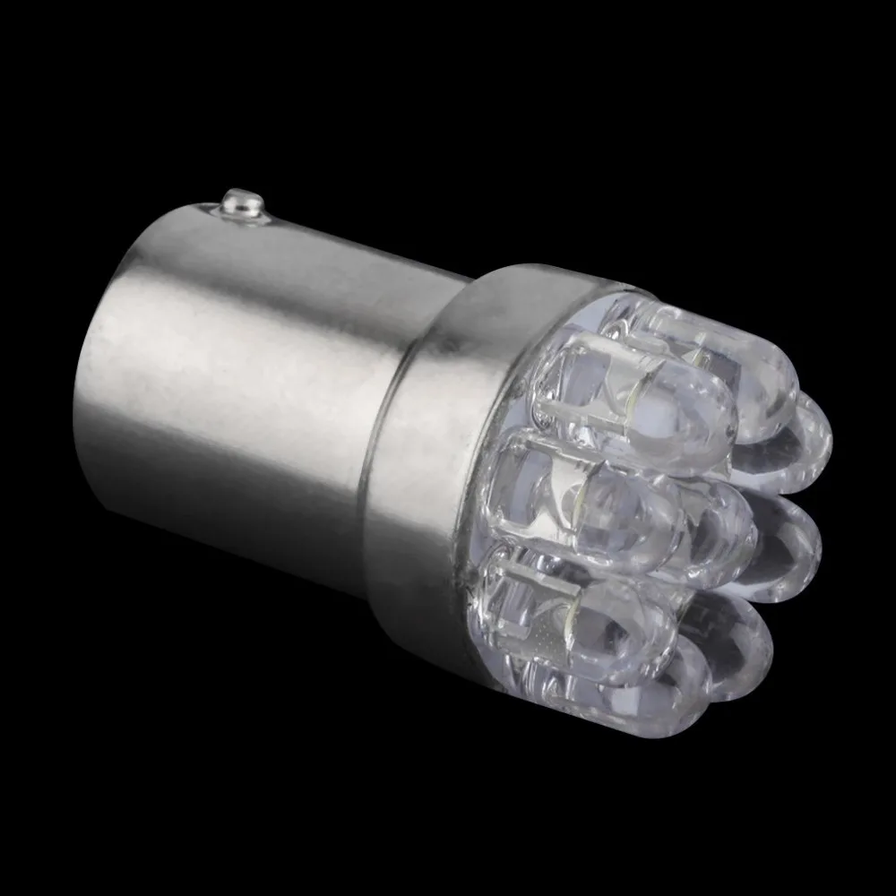 1 шт. супер яркий 1156 9 SMD автомобиль лампа Белый светодиодный поворотник