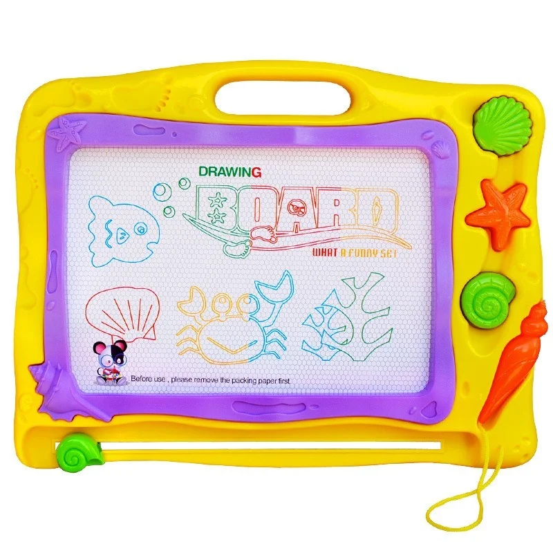 Детская цветная магнитная доска для рисования и письма, детская игрушка 3 года, обучающее оборудование, детские школьные принадлежности