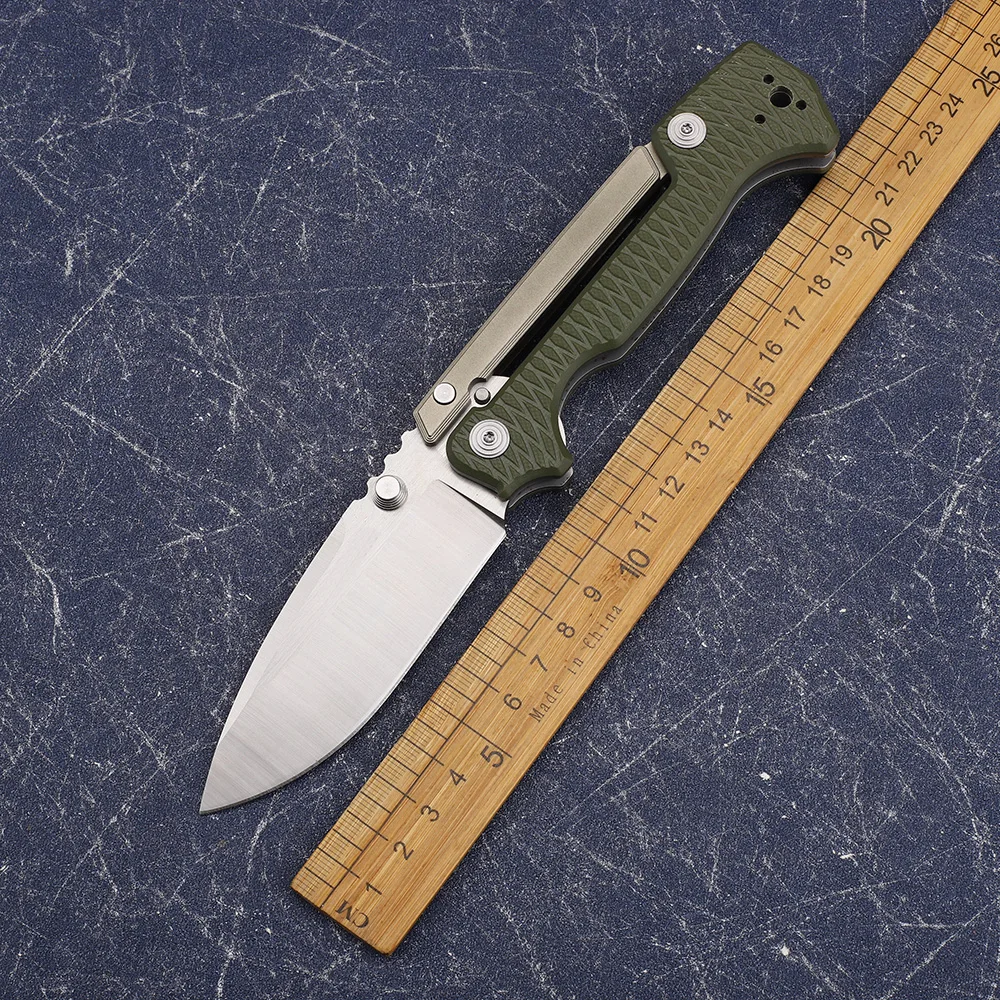 Складной нож AD15 карманный стальной клинок с лезвием D2 + рукоятка G10 для