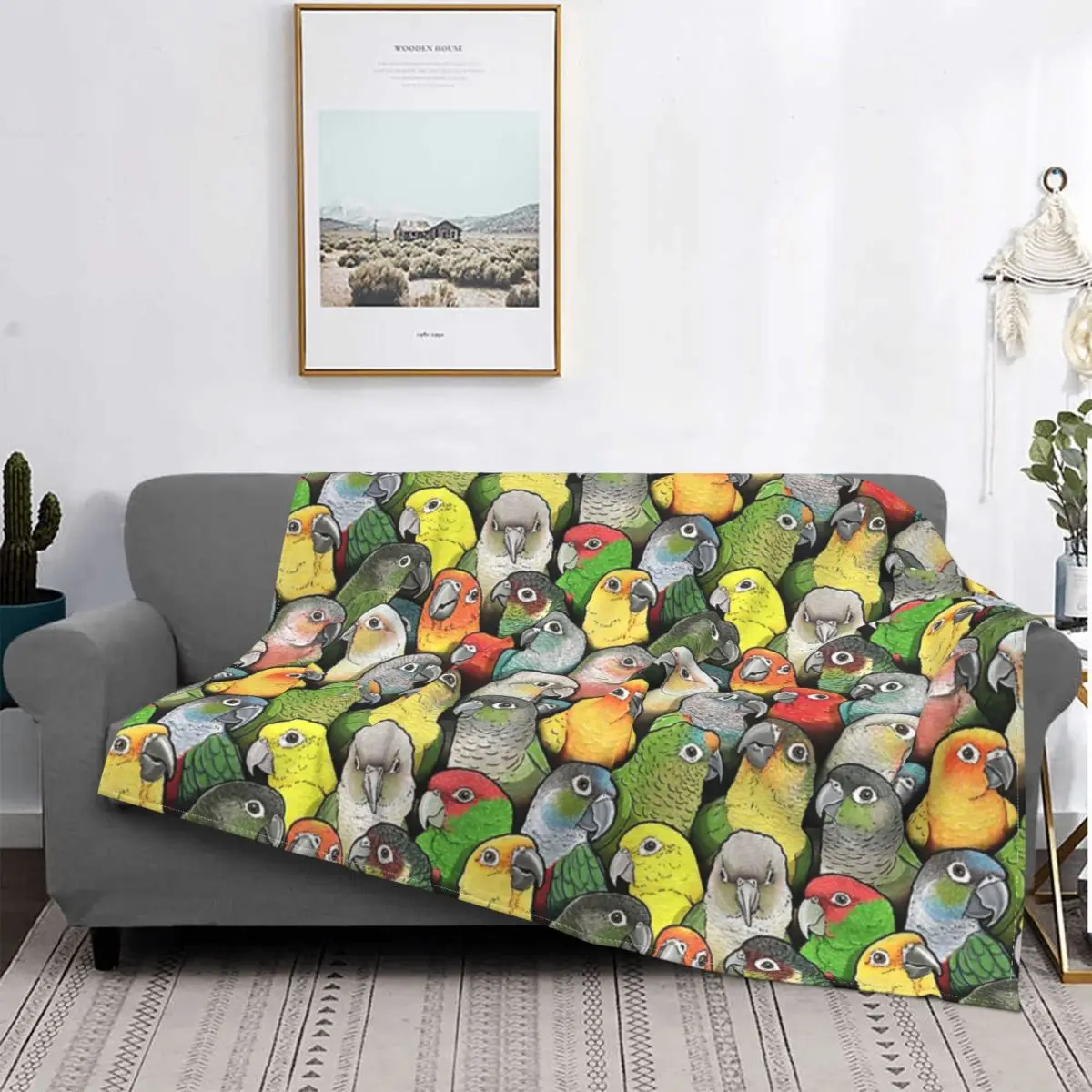 

Цветное одеяло Conures покрывало для кровати Клетчатое одеяло пляжное покрывало одеяло одеяла и одеяло