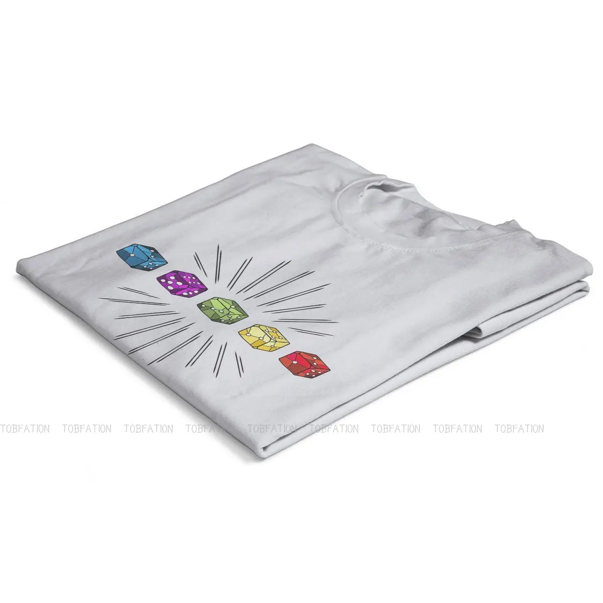 Футболка Sagrada кубик для настольной игры с рисунком из витражного стекла