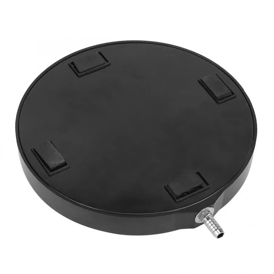 Аквариум Пруд для рыб аквариум воздушный насос 21 см черный круглый пузырь