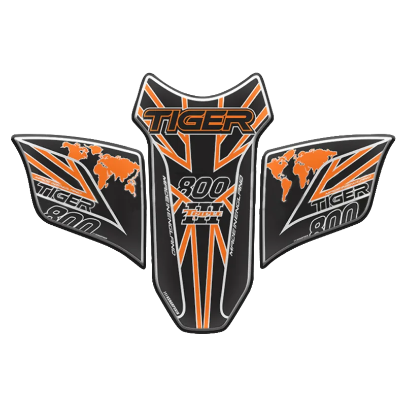

Motorcycle 3D Fuel Tank Pad Stickers Gas Fuel Oil Tank Protective Accessories Decal For Triumph Tiger 800 2010-2017 2012 2015