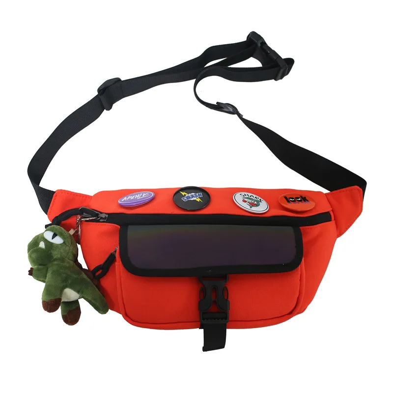 2021 японская нагрудная сумка в стиле Харадзюку светоотражающая через плечо