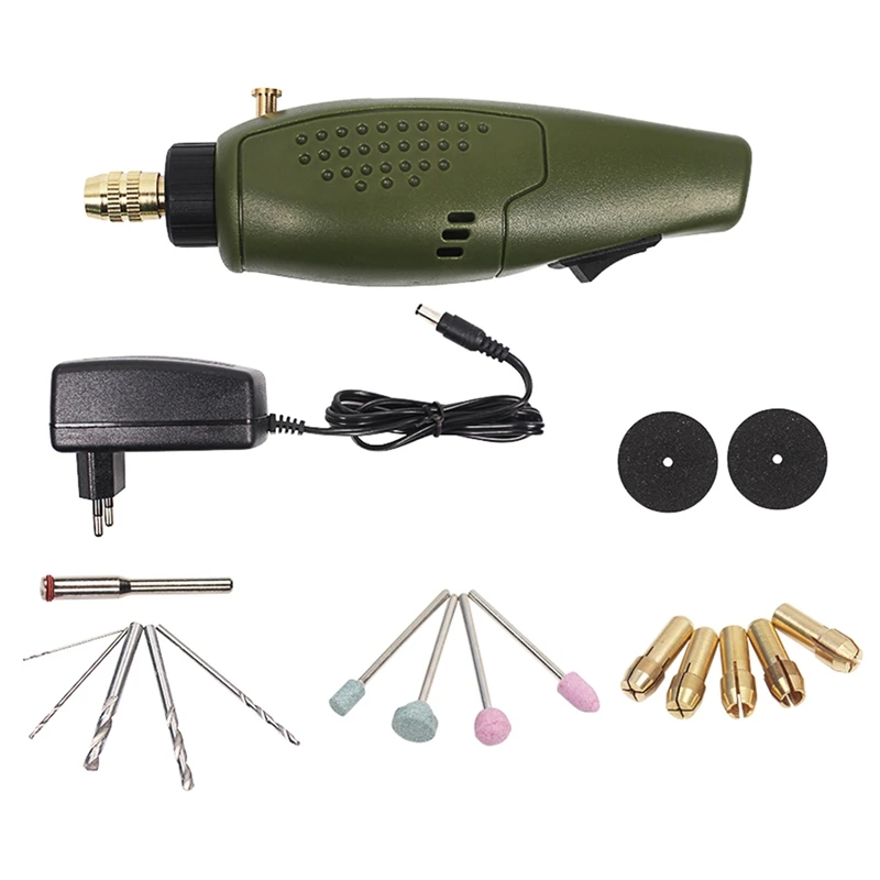 Мини электрическая дрель аксессуары набор 12 В DC шлифовальный инструмент для