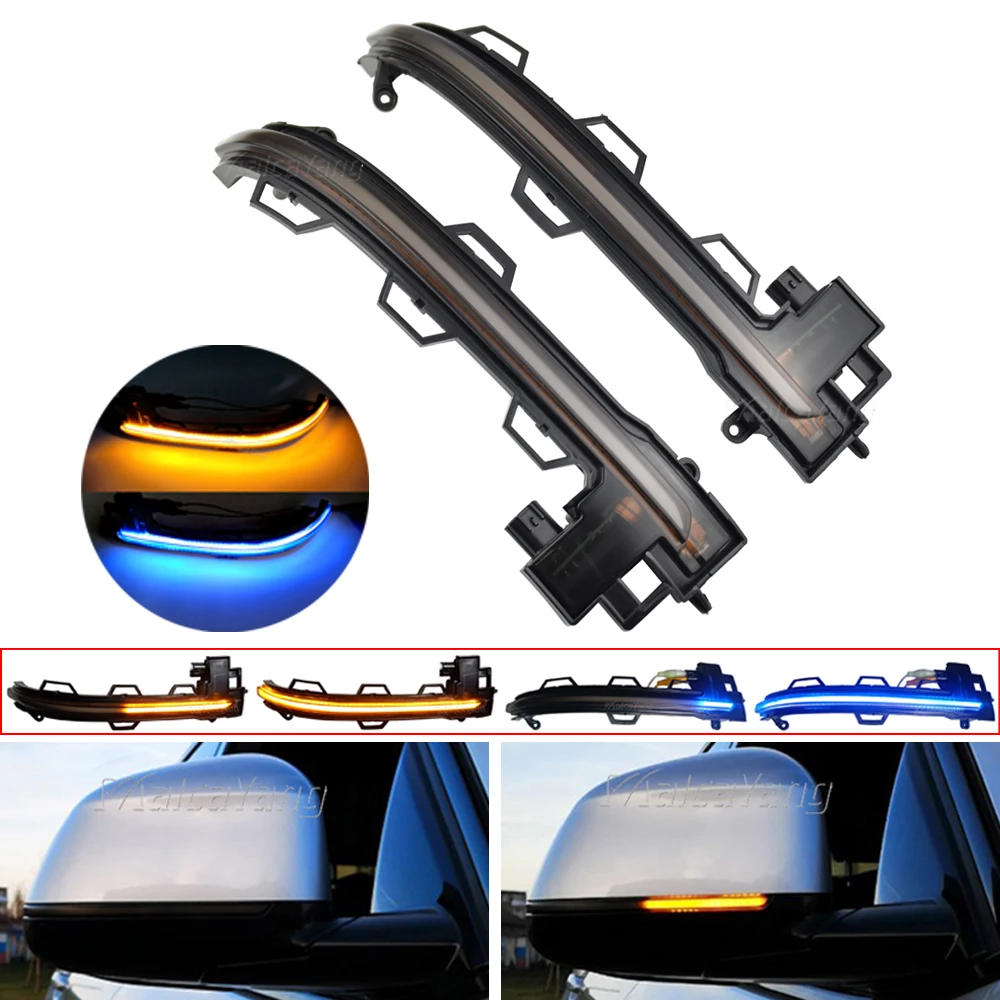 

Для BMW X3 G01 X4 G02 X5 G05 X6 G06 X7 G07 2018 2019 2020 светодиодный динамический последовательный сигнал поворота мигалка зеркала мигалкой светильник