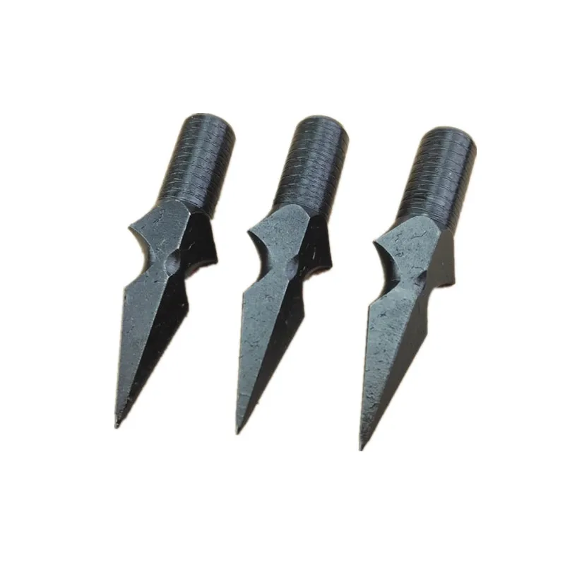 3 шт. наконечники для стрел традиционных металлических 8 мм наружный диаметр