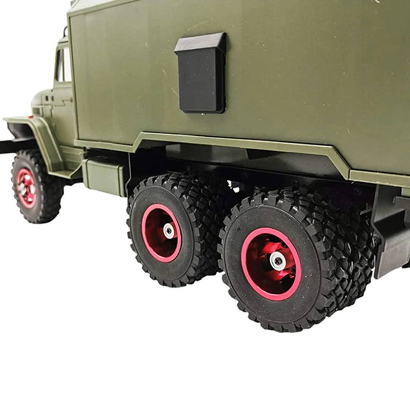 Двойная шина металлическое колесо для WPL B16 B36 Q60 Q63 Q64 6WD 6X6 RC грузовик обновление