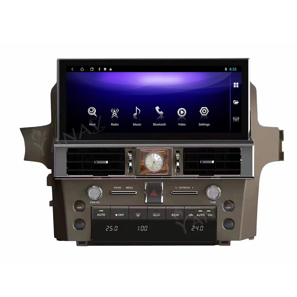 

Автомагнитола 2 Din для Lexus GX460 2011-2020, автомобильный видеостереоприемник, GPS-навигация, мультимедийный плеер, беспроводной Carplay