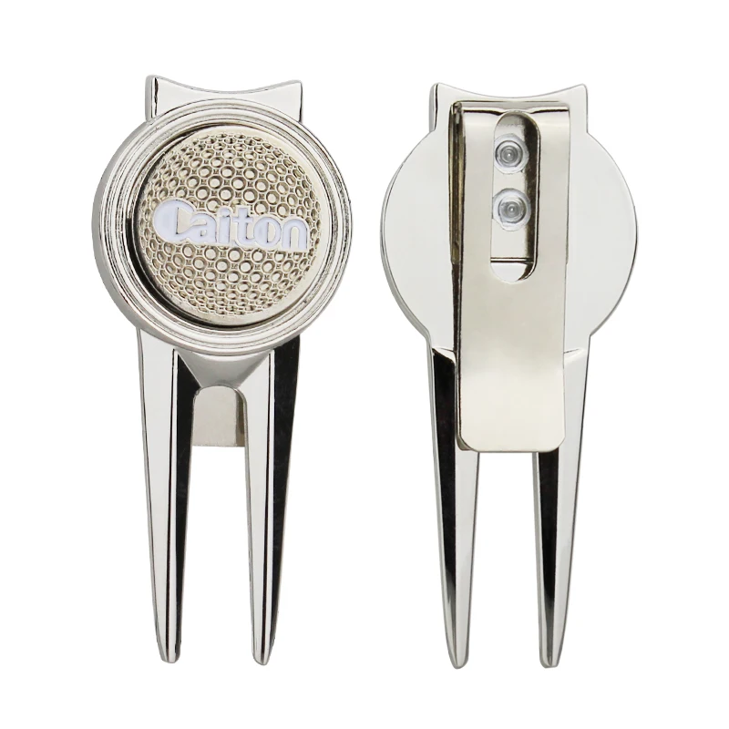 1 шт для гольфа инструмент ремонта вилы шаг устройство чистки углублений на