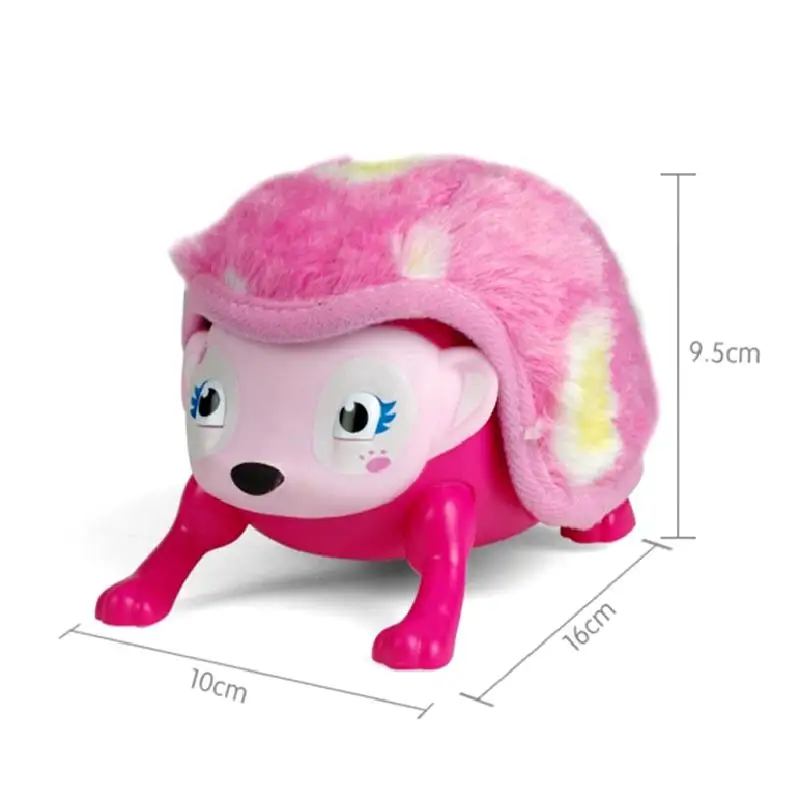 

New Hedgehog Electric Plush Toys Intelligent Touch Sensitive Tumble Hedgehog Somersault Children's Pet Doll Early Education Toys