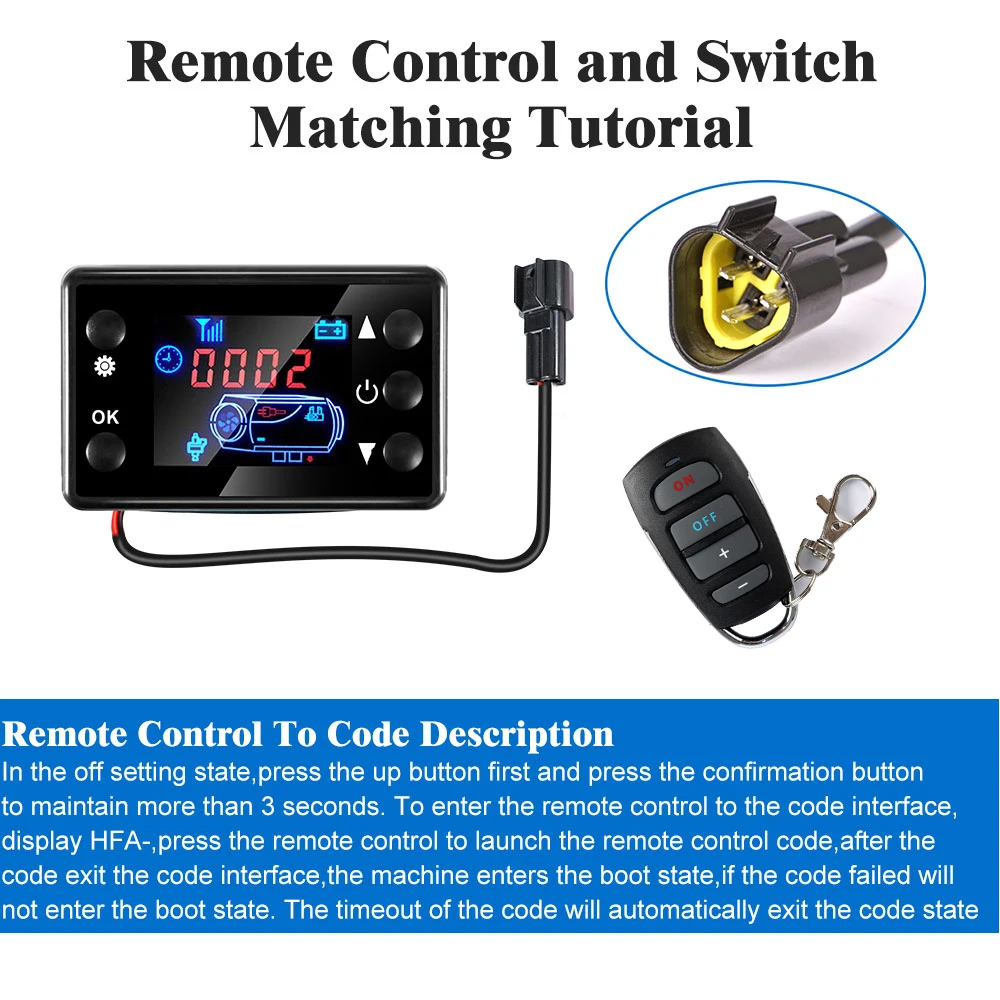 ЖК-переключатель с панелью управления и пультом дистанционного | Автомобили