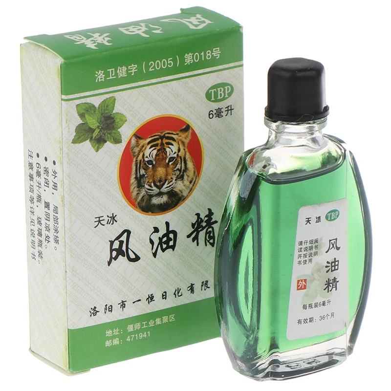 6 мл бальзам освежающее масло для головной боли головокружений эфирного масла