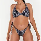 Новое поступление лета 2022, женский купальник из двух частей, сексуальный комплект бикини, большой купальник с бисером, однотонный купальный костюм, пляжная одежда