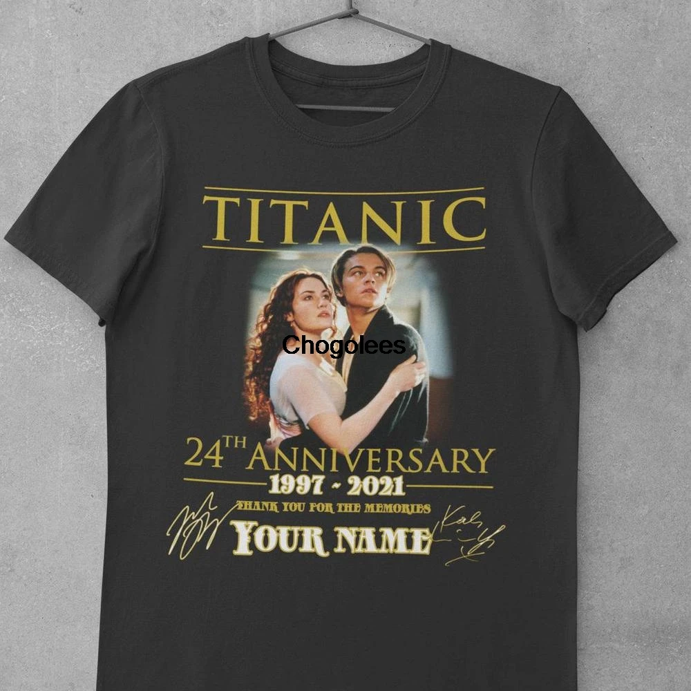 Футболка Титаник для любителей истории подарок фильма 8-летнего мальчика |