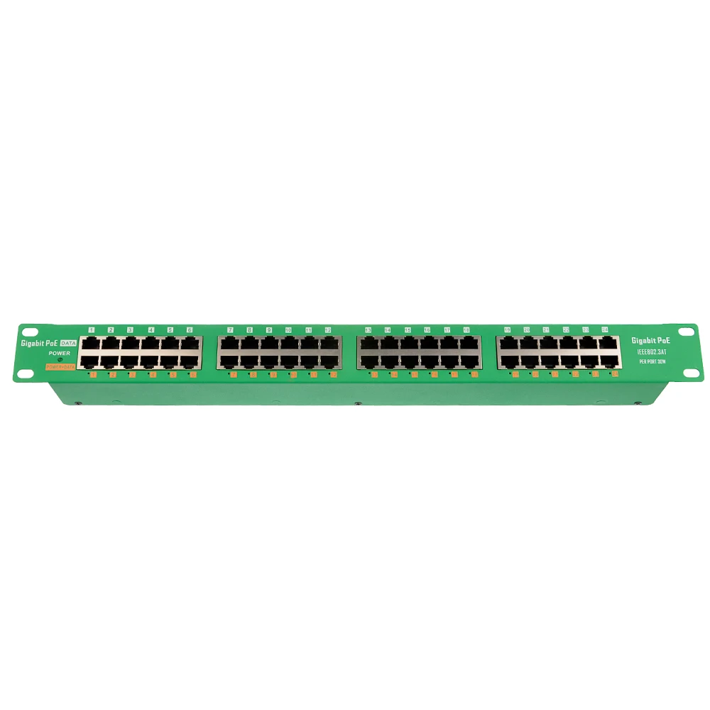24 Port Active 802.3at PoE Injector for High Powered Devices like Cisco WiFi APs, PTZ Cameras and more