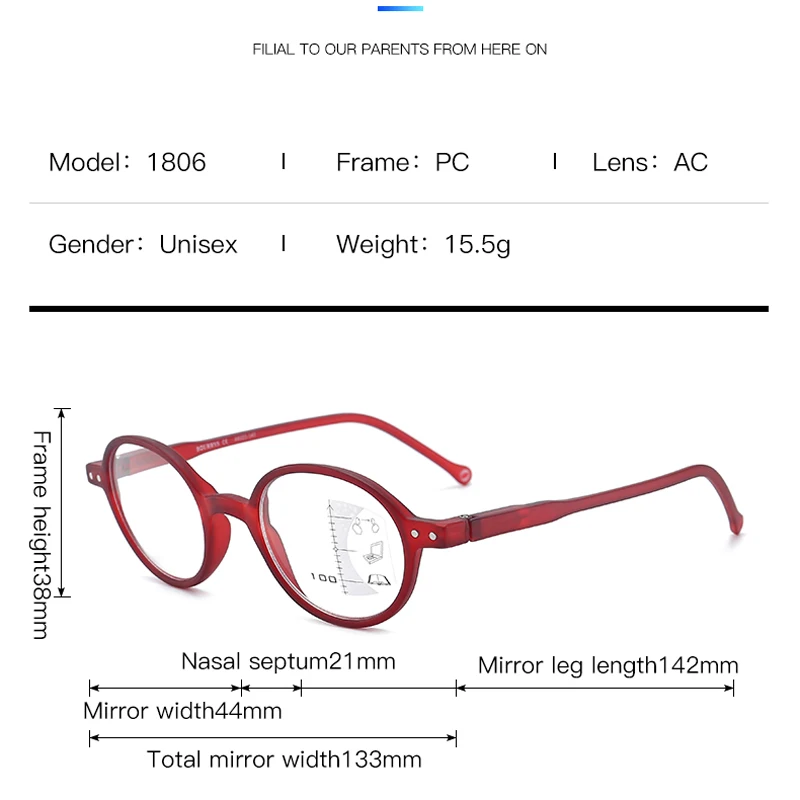 VCKA синий светильник блокирующий очки для чтения прогрессивные женские и мужские