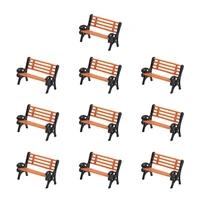 ho n o scale abs plastic model chair park seat for garden railwayrailroadtrain layouttoy diy