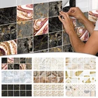 Наклейка на мраморную плитку, ПВХ, 15x15 см, 20x20 см, 10 шт.