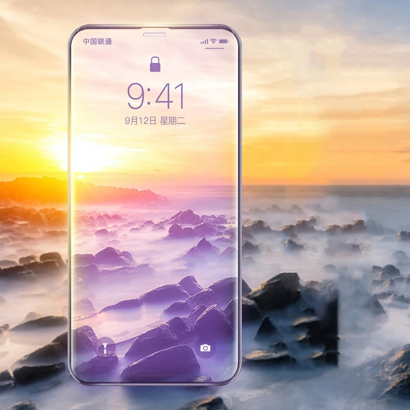 Закаленное стекло с защитой от синего света для Apple iphone 13 12 Pro Max mini защитная пленка