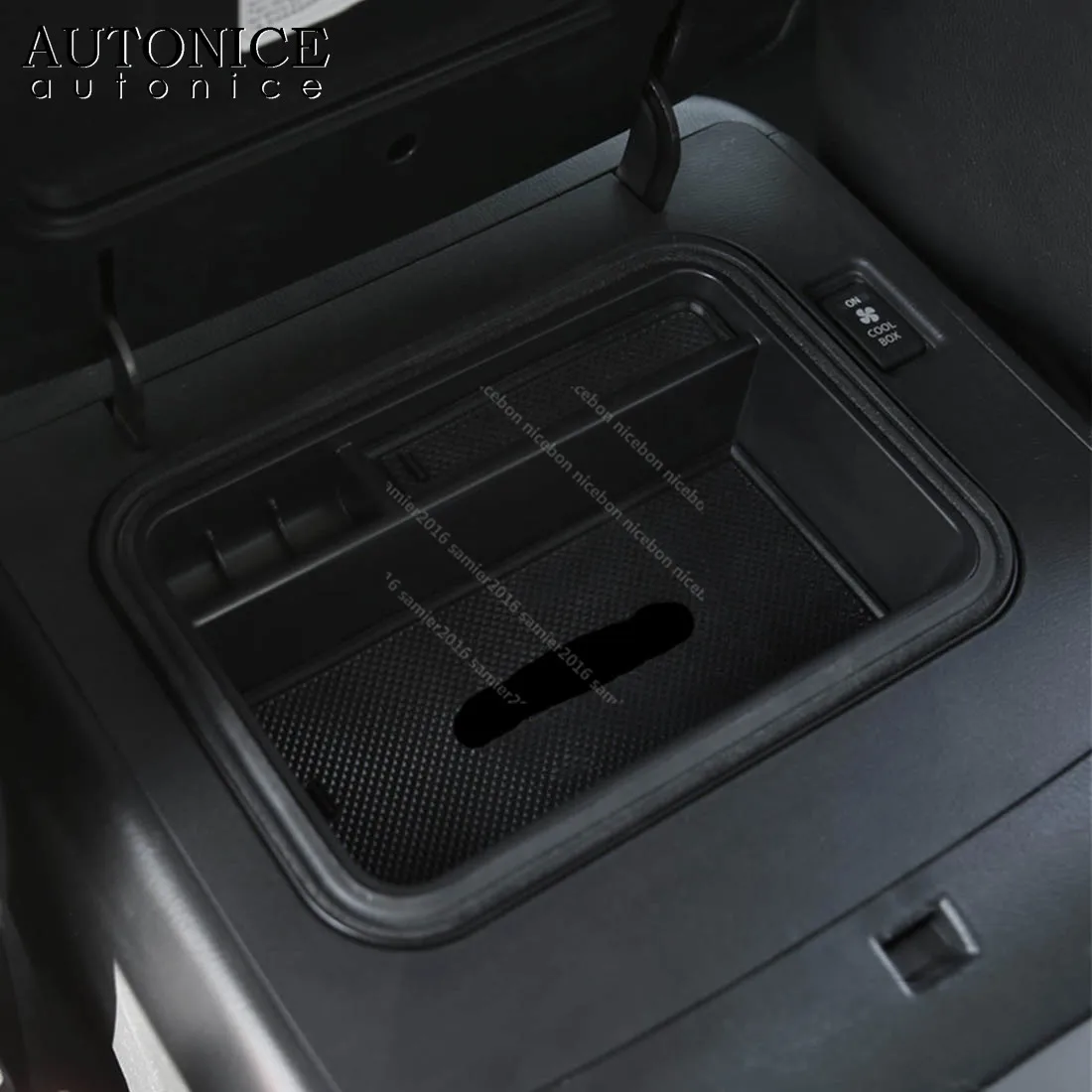 Черный ящик для хранения подлокотника ABS Накладка Nissan Patrol Y62 Armada Infiniti QX80