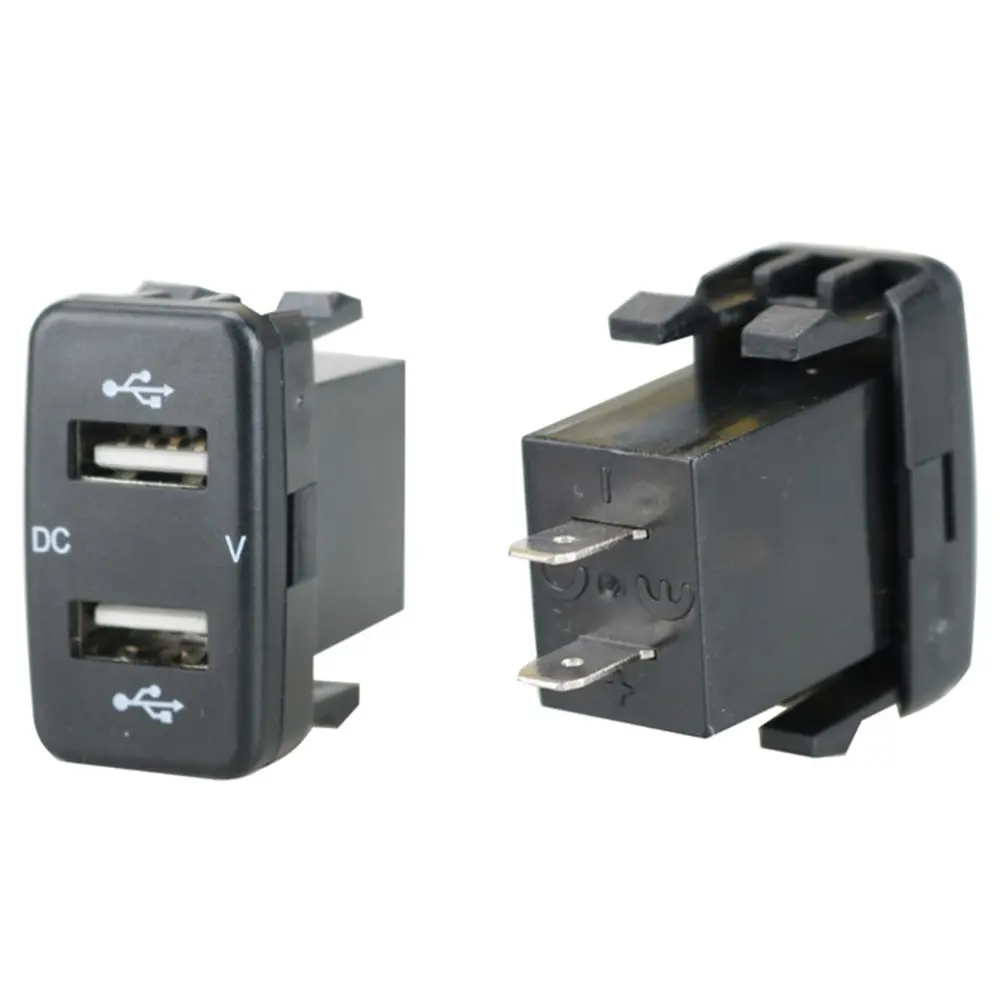 Автомобильное зарядное устройство гнездо 4.2A с двумя usb-портами электрических
