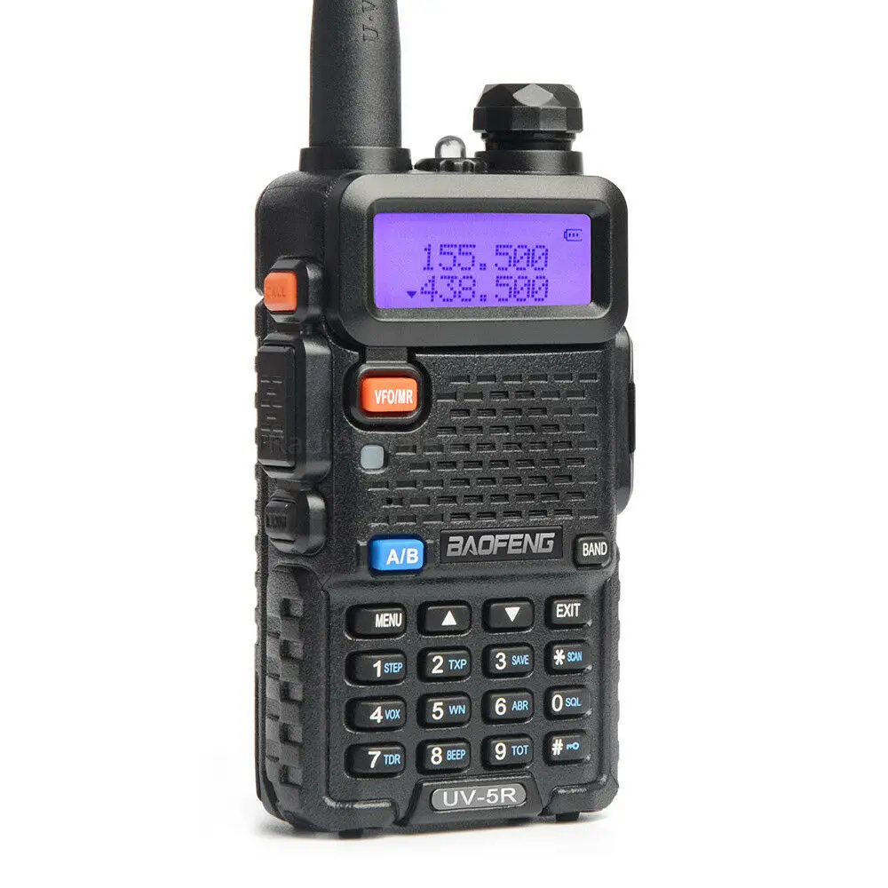 

Портативная рация BaoFeng UV-5R 5W Двухдиапазонная VHF/UHF FM приемопередатчик