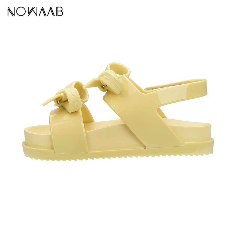 Мини Мелисса Лето 2020 космические сандалии девушки желе Босоножки для девочки